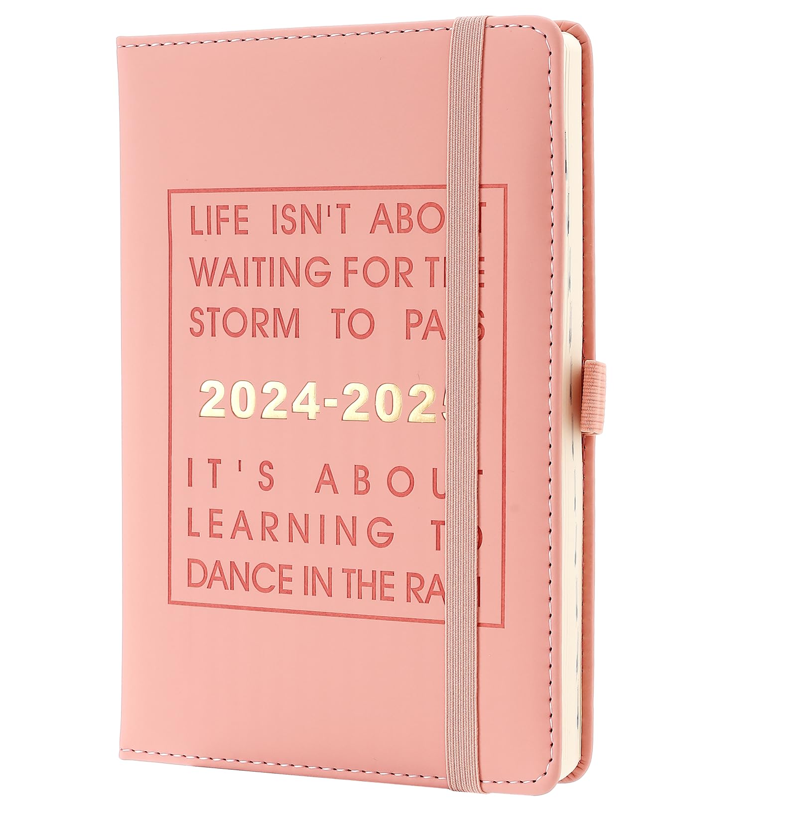 Agenda diaria 2024-2025, agenda académica día por página, de julio de 2024 a junio de 2025, la mejor agenda y calendario diario para aumentar la productividad y el diario de gratitud, organizador