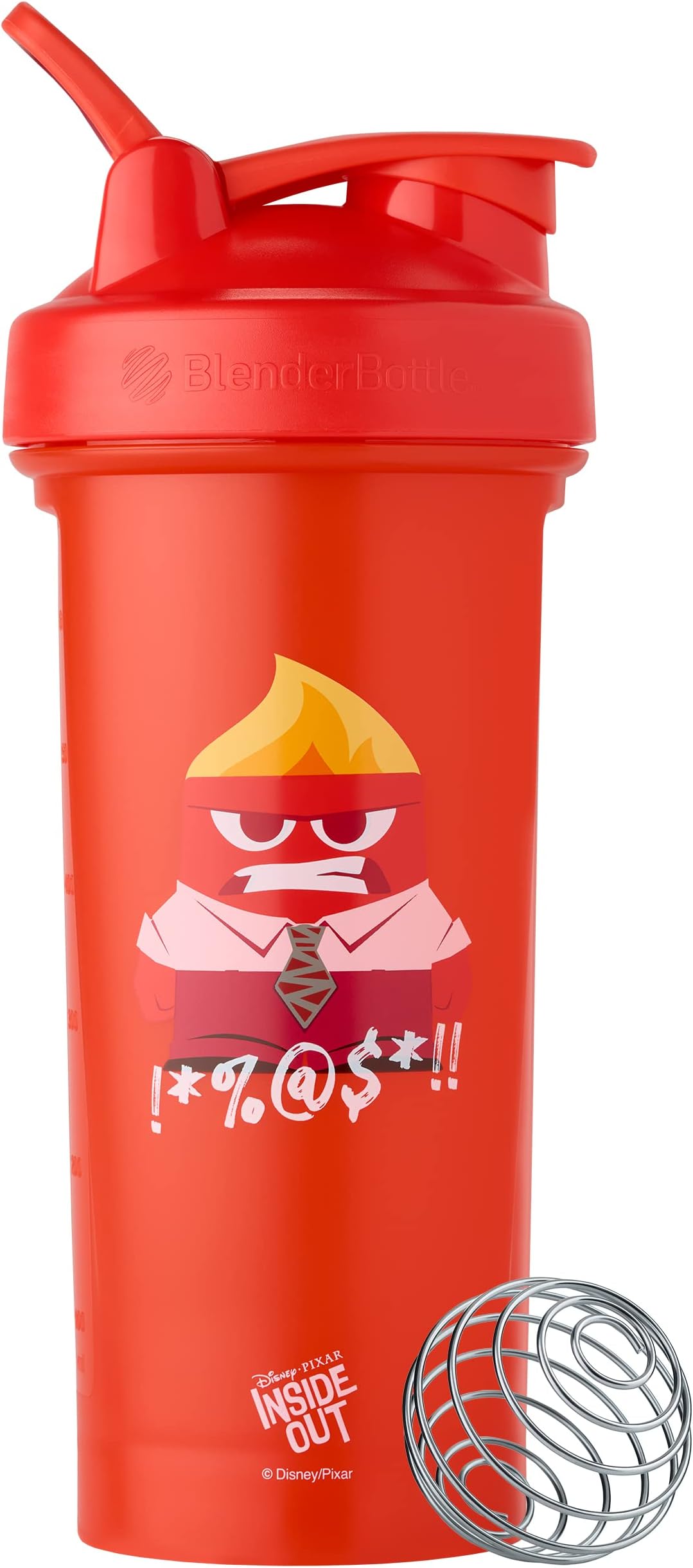 BlenderBottle Pixar Classic V2 Shaker Bottle Perfect for Protein Shakes and Pre Workout, 28-Ounce, Inside Out