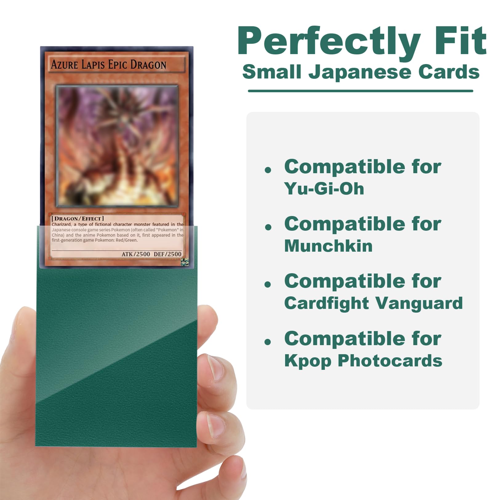 Amazon.co.jp: グリーンカードスリーブ 200枚パック 遊戯王カード