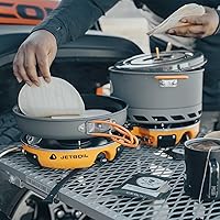 Vista 3 de Jetboil Genesis Basecamp Backpacking and Camping Stove Cooking System with Camping Cookware