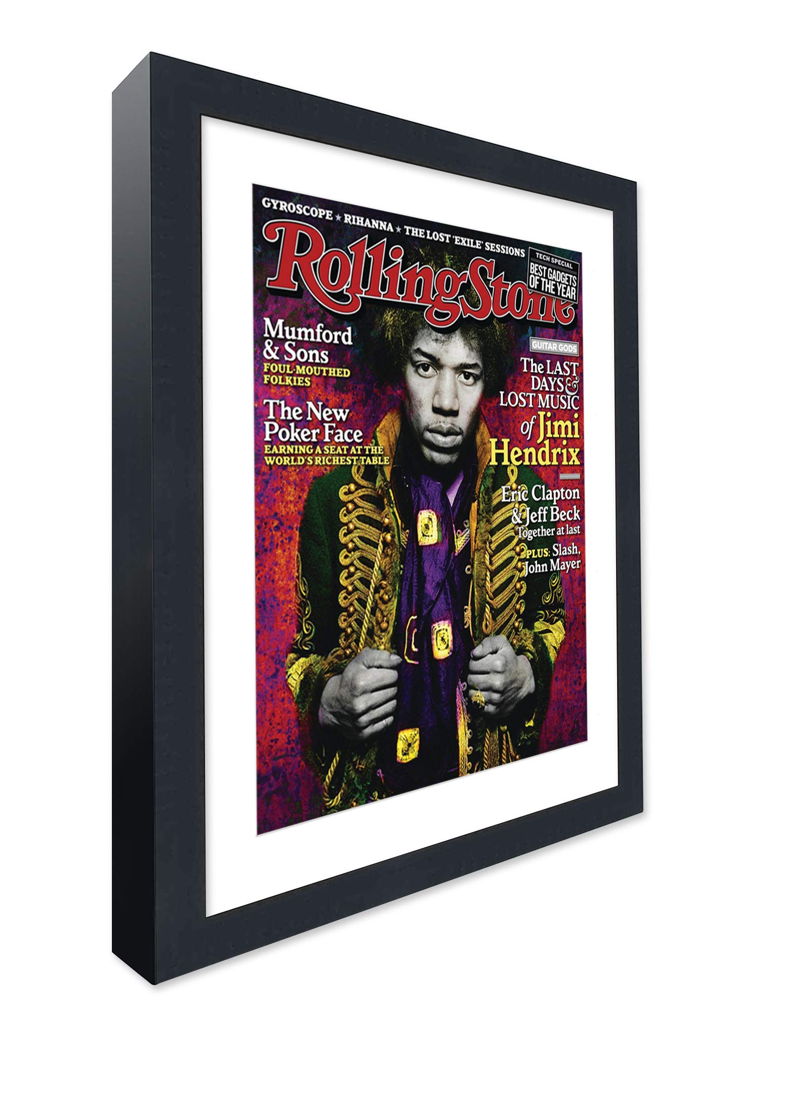 Amazon.com: CountryArtHouse Rolling Stone Magazine Frame