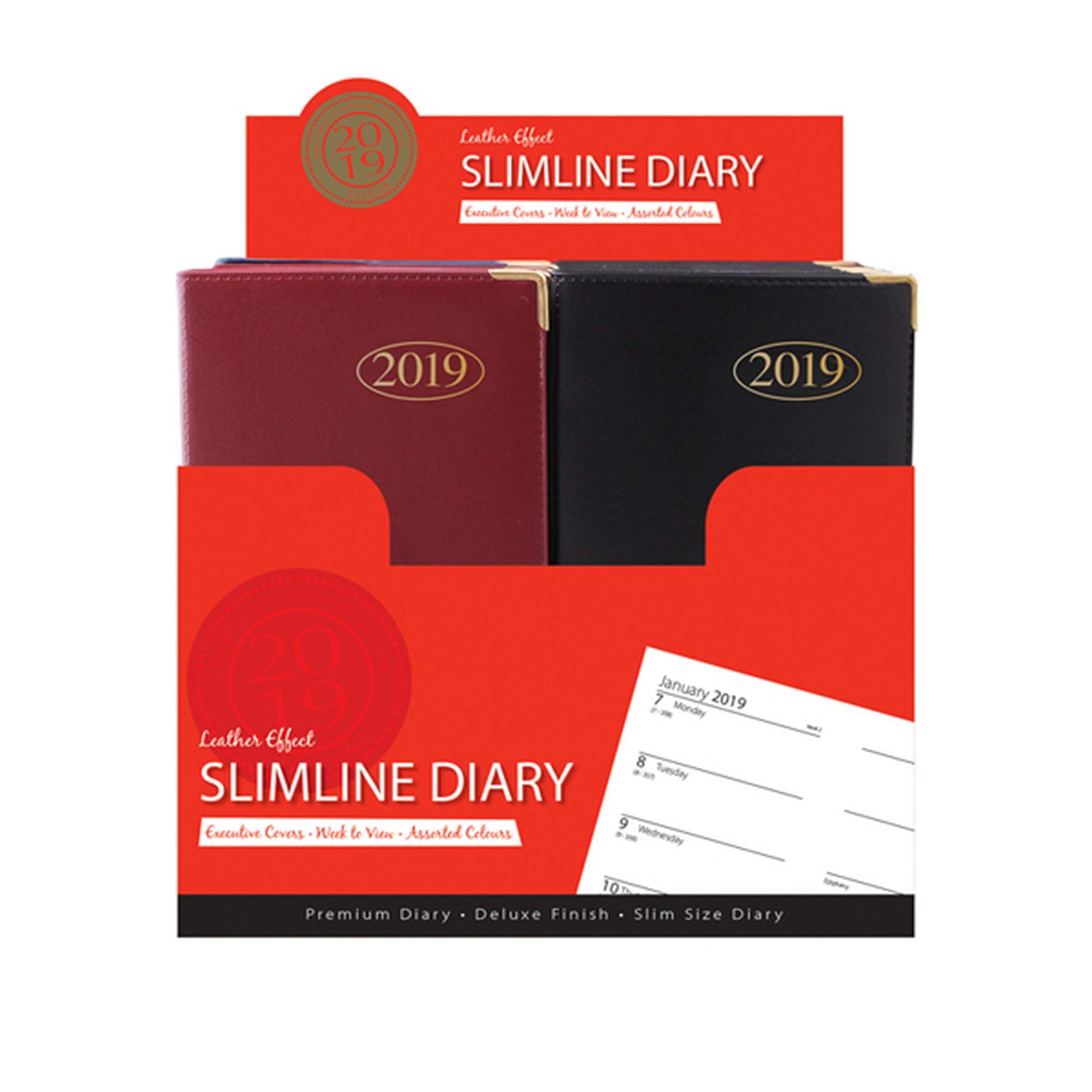 Tallon Week to View Economy Slim Diary - (2015 version)