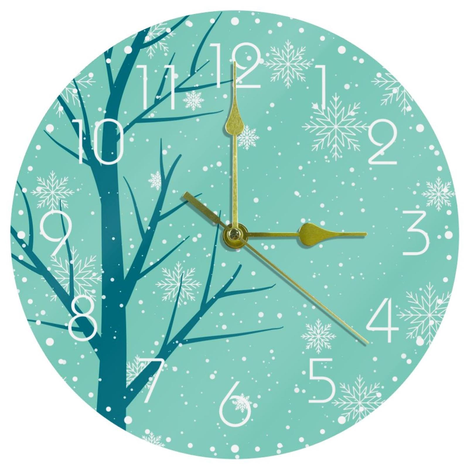 Horloge murale silencieuse sans tic-tac pour retrouver le sommeil