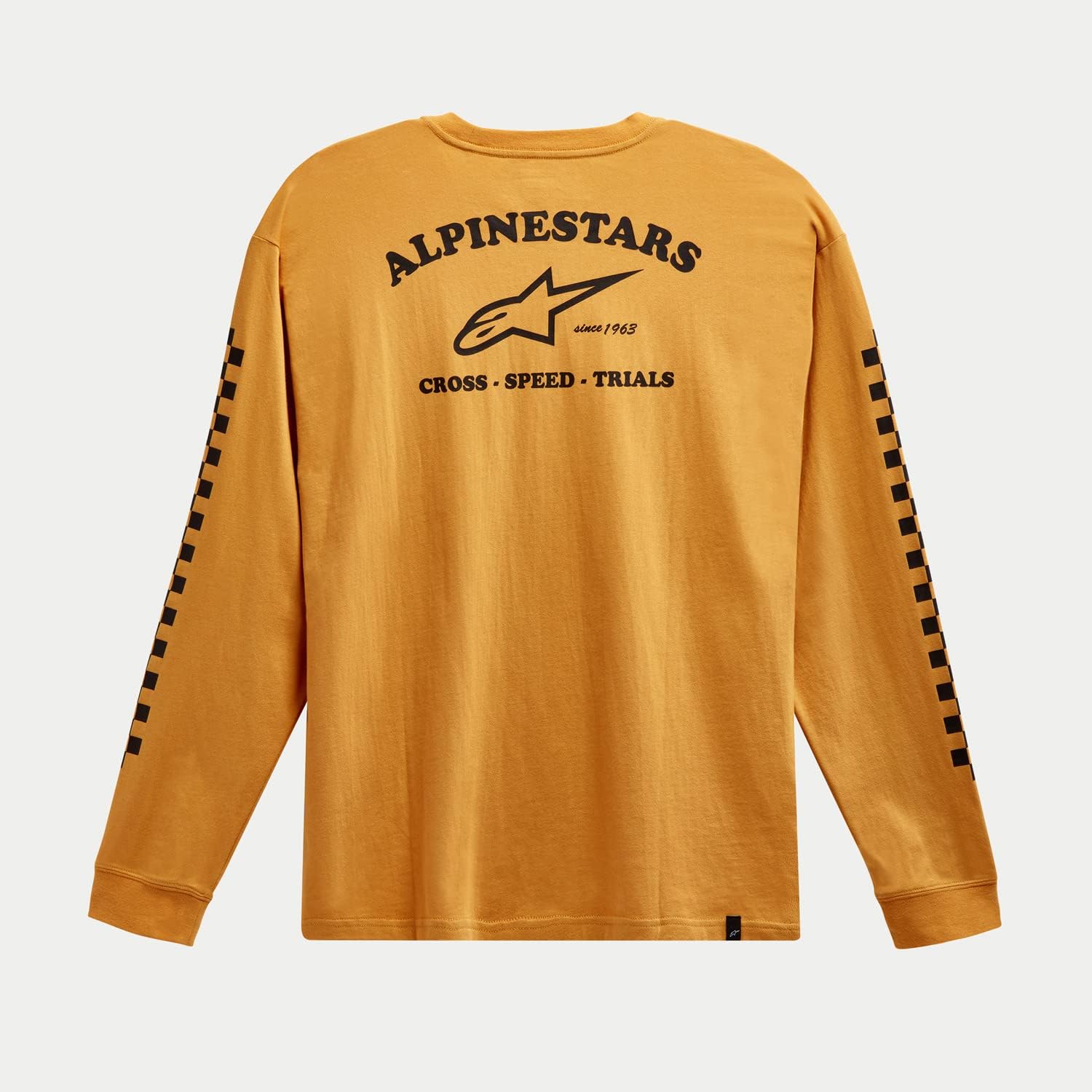 Alpinestars 1213-71840-59-M: Ls Sunday Tee Gold Md