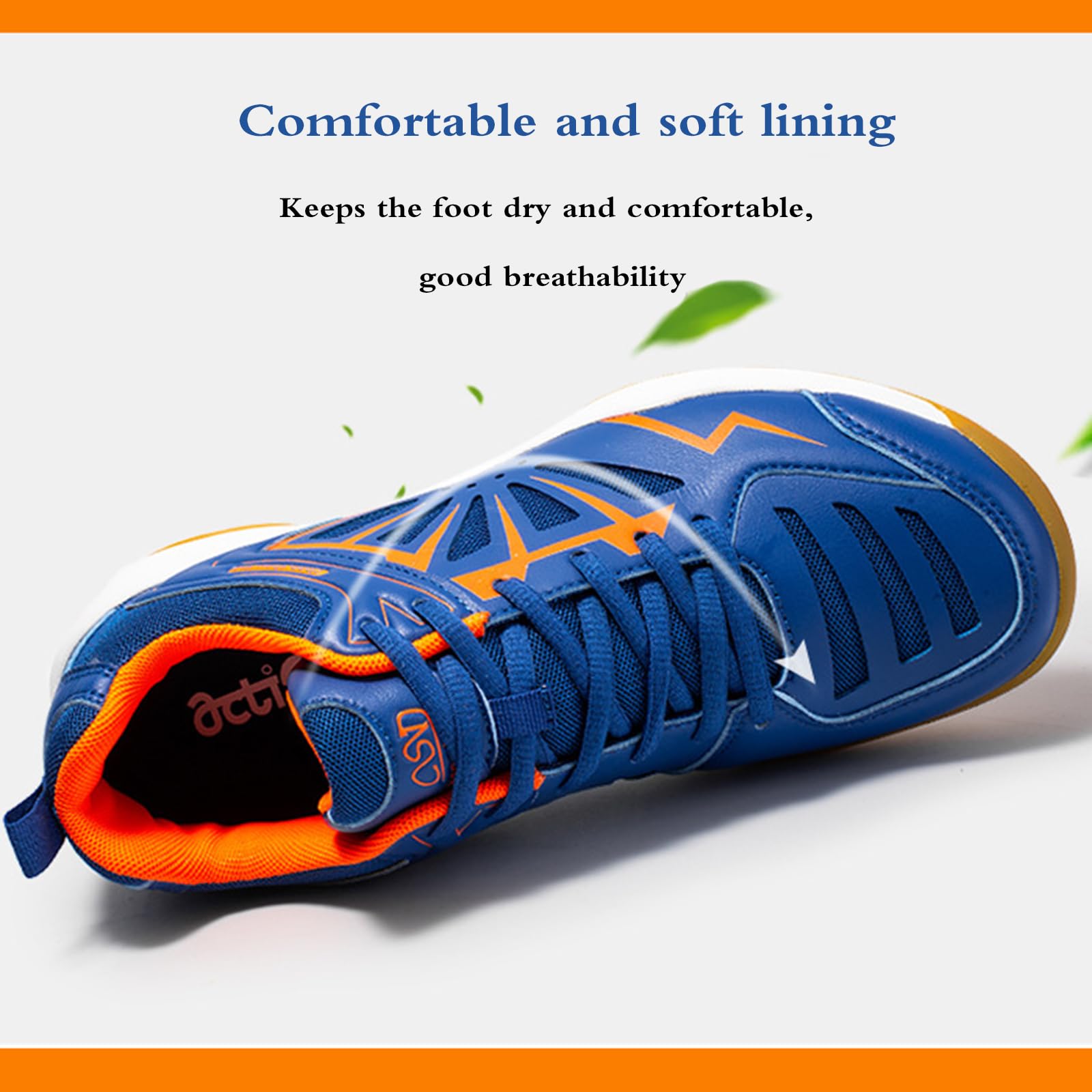 Zapatos De Squash,Zapatillas De Voleibol Unisex,Zapatos De BáDminton Hombre,Zapatillas De Tenis para Mujer,Antideslizante,Suaves Y Transpirables,para Squash BáDminton Tenis Voleibol