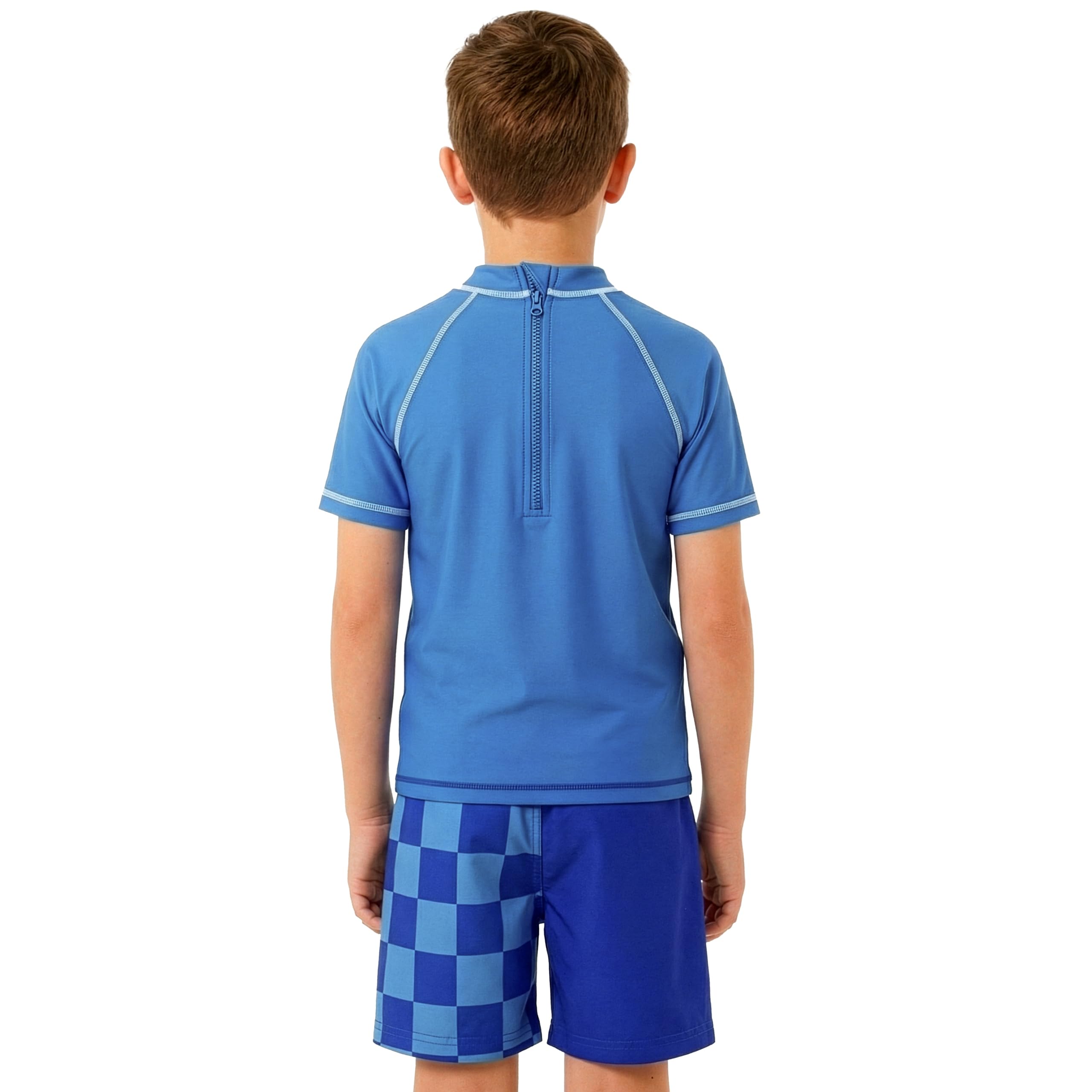 Sonic The Hedgehog Maillot De Bain Piscine Sonic pour Garçon, Ensemble De Bain 2 Pièces, Maillot De Bain Garçon