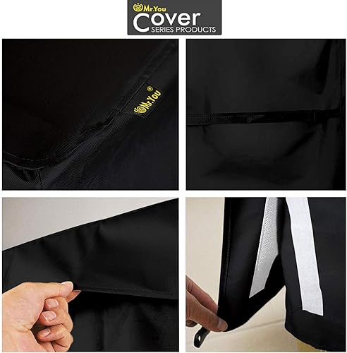 Miniatura 5 de Mr.You Cubierta universal impermeable para generador, cubierta de generador de tela Oxford 600D de 32 pulgadas para generadores portátiles