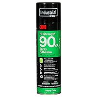 Vista 11 de 3M Adhesivo en aerosol Hi-Strength 90, permanente, une laminado, madera, hormigón, metal, plástico, pegamento transparente, peso neto 12.23 oz