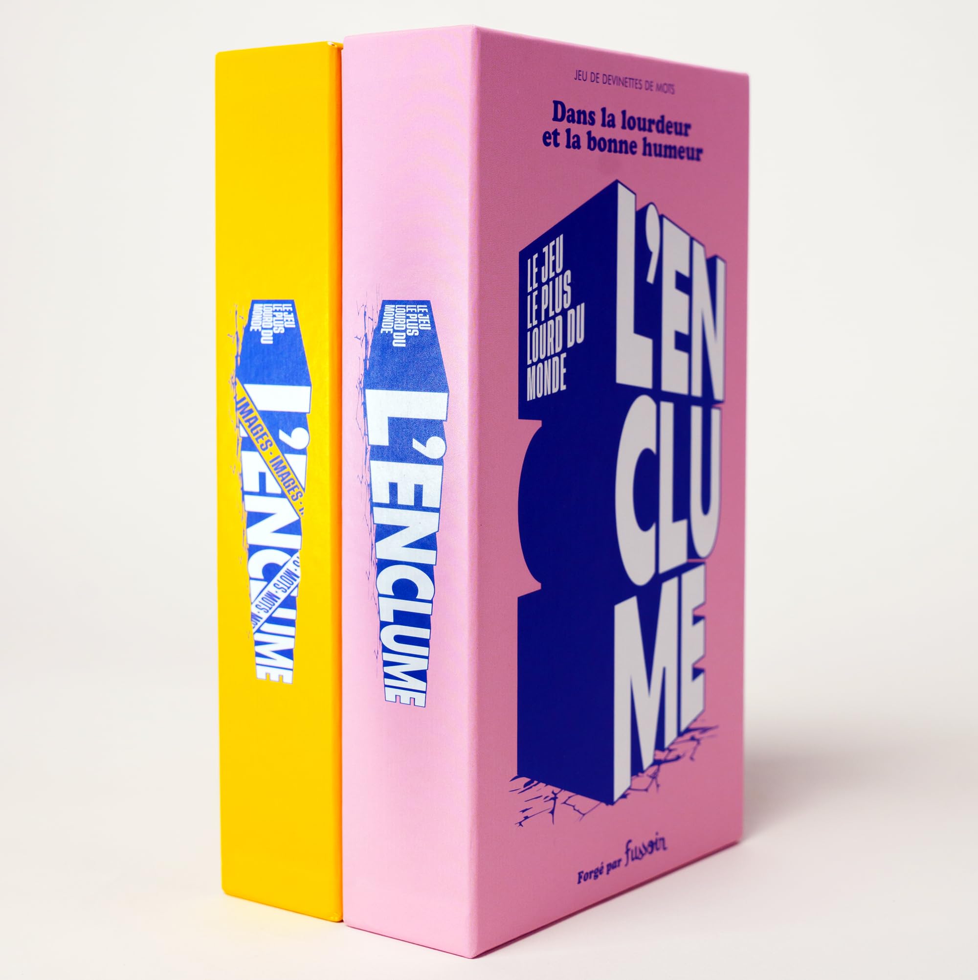 L'ENCLUME Original + Images, 700 Devinettes Jeux de Mots Humour Adulte | Lot de 2 jeux : calembours, associations d'idées et énigmes visuelles pour soirées
