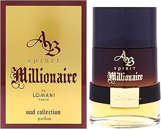 AB Spirit Millionaire Oud Collection by Lomani for Men - 6.6 oz Parfum Spray