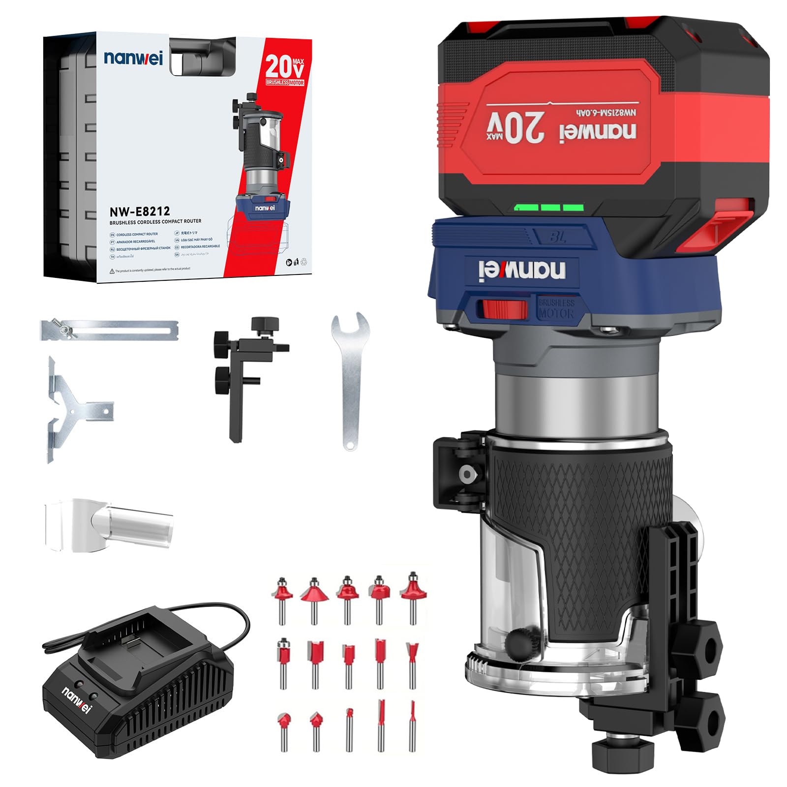 NANWEI Wood Router - 450W Powerful & Precise -9 NANWEI Wood Router - 450W Powerful & Precise -9