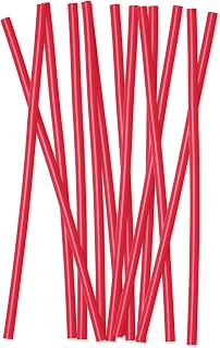 Simple Modern Plastic Reusable Straws | BPA Free and Waste Reducing Straw for Tumblers and Travel Mugs | Classic Collection | 12 Pack | Cherry