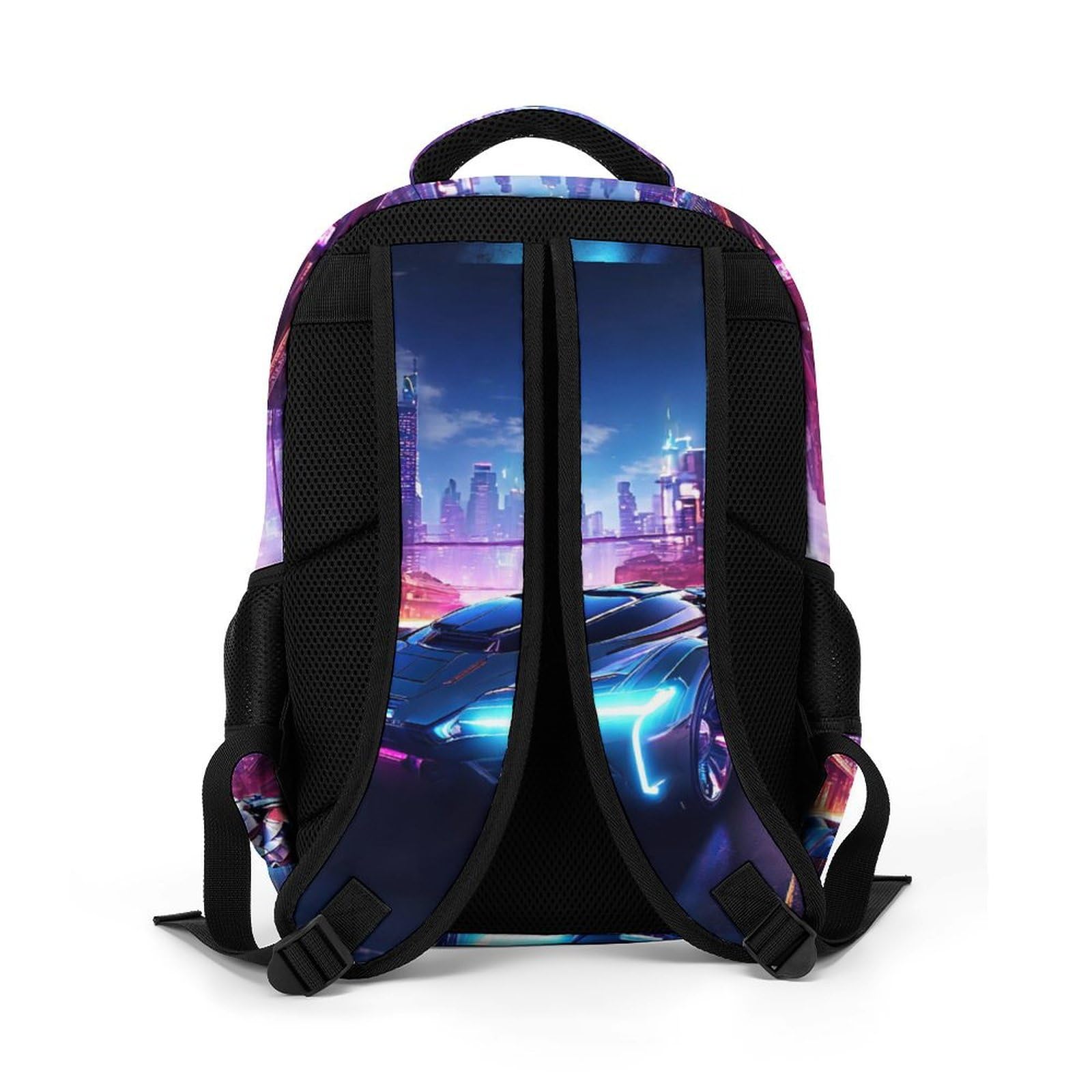 Cartable Garçon CP Mode Cartable Voiture de sport Filles Sacs Course D'école Scolaire Pour Ado Enfant Sac A Dos Pour Ordinateur Portable Loisir De Voyage