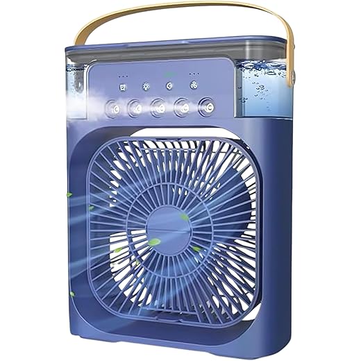 SHAKTISM Mini Air Cooler 3 in 1 Portable AC Fan with 600ml T