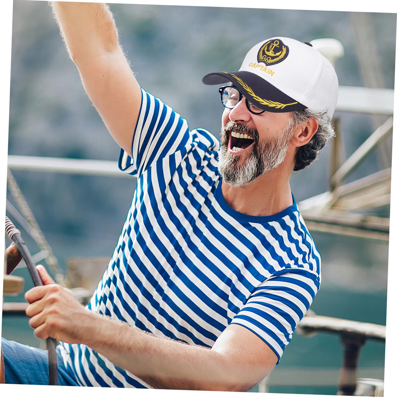 Hohopeti Cappello da Baseball Vintage Unisex in Cotone Traspirante e Compatto Stile Marinaio per Vacanze Estive e attività Sportive All'aperto