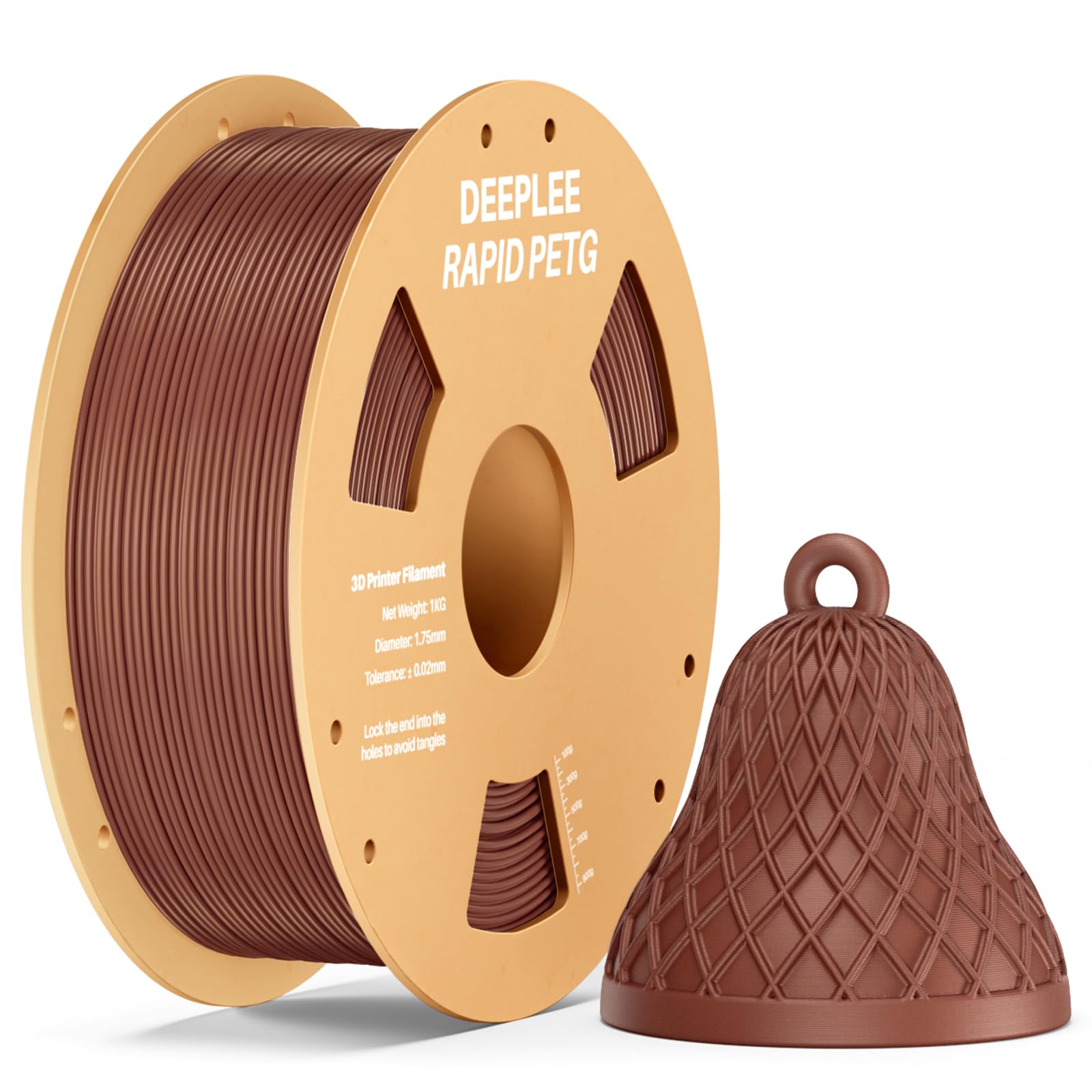 Rapid PETG Filament 1.75mm 1kg Brown