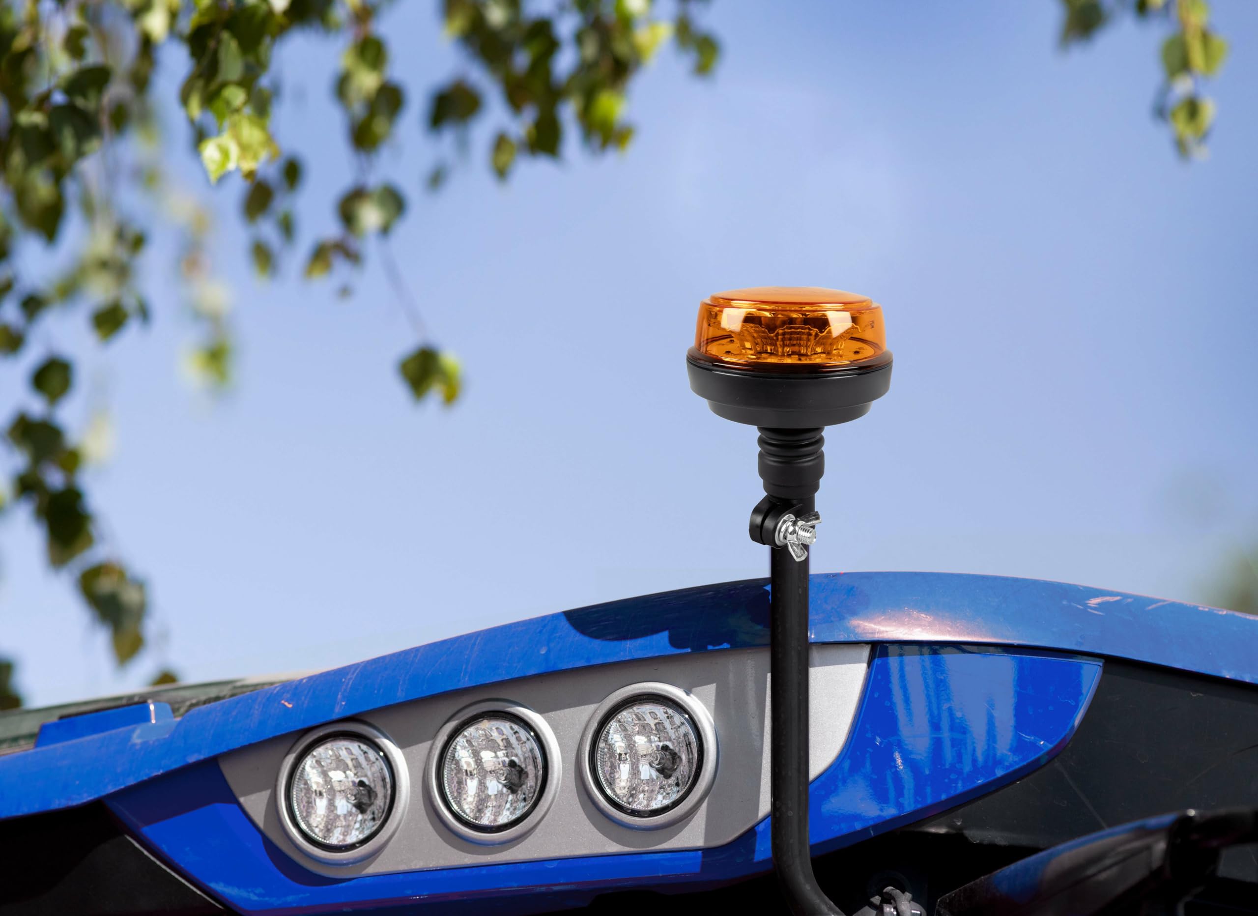 Lampeggiante LED Ama 12-24V Base Flessibile IP66