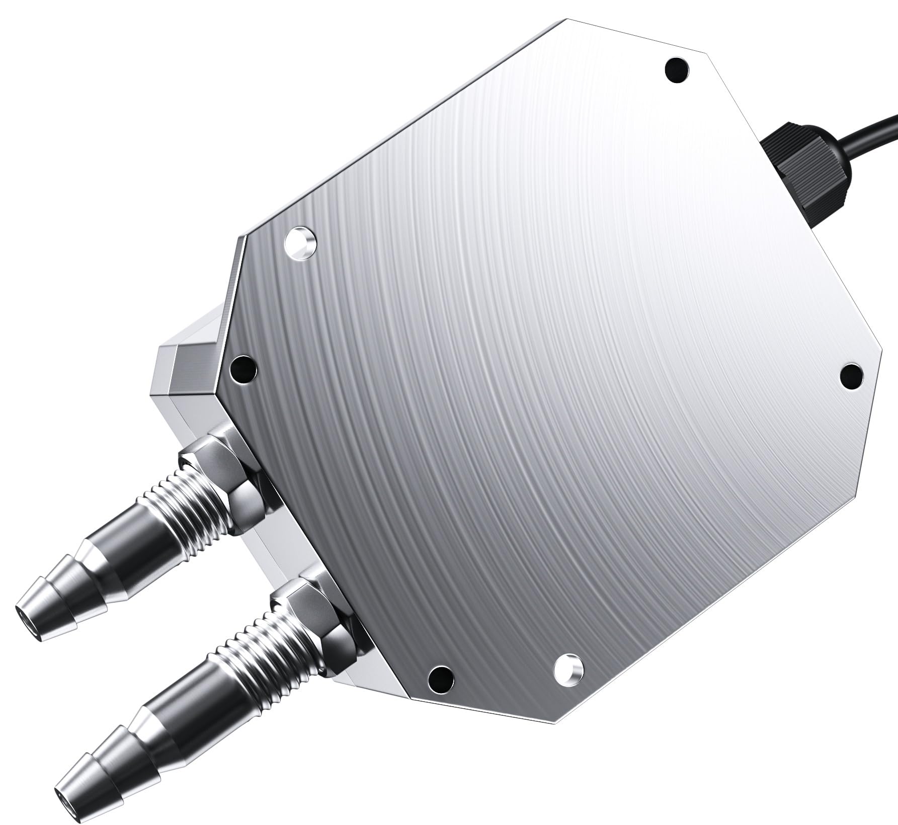 QDF70B -100pa a 100pa 0-10V 0-5V Sensore di pressione differenziale dell'aria eolica -2500pa-2500pa a 4-20mA Micro sensore di pressione RS485(4-20mA output,0-0.1Mpa)