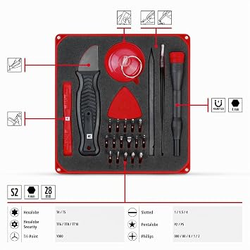 Einhell 28-Piece Precision and Electronics Repair Kit