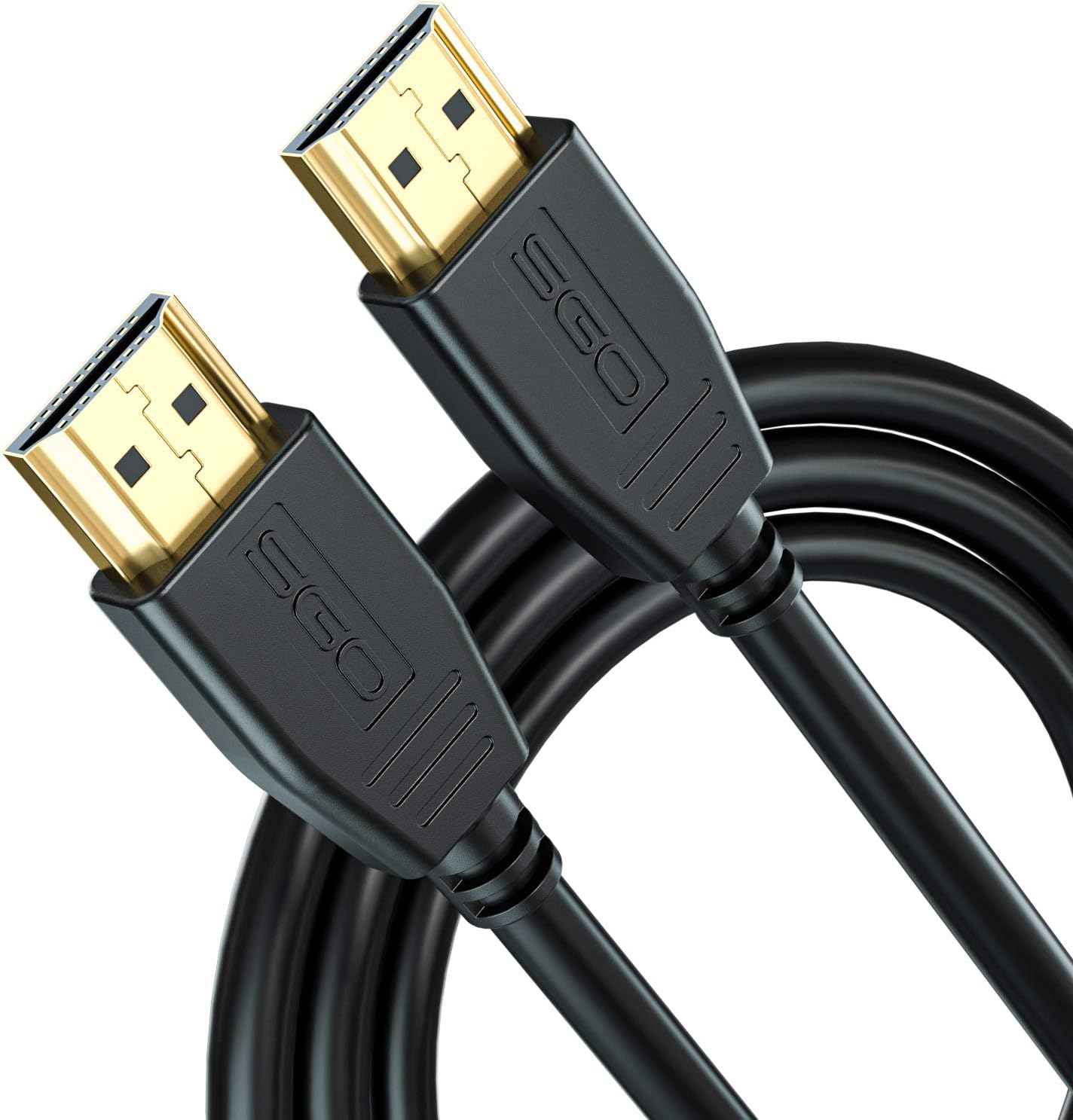 8K HDMI Cable 3ft, BIFALE HDMI Cable 2.1 Support 8K@60Hz,4K@120Hz, Ultra-high Speed 48Gbps, Dynamic HDR, eARC Compatible with Apple TV, Switch, Xbox, PS4, Projector-1M（2Pack）