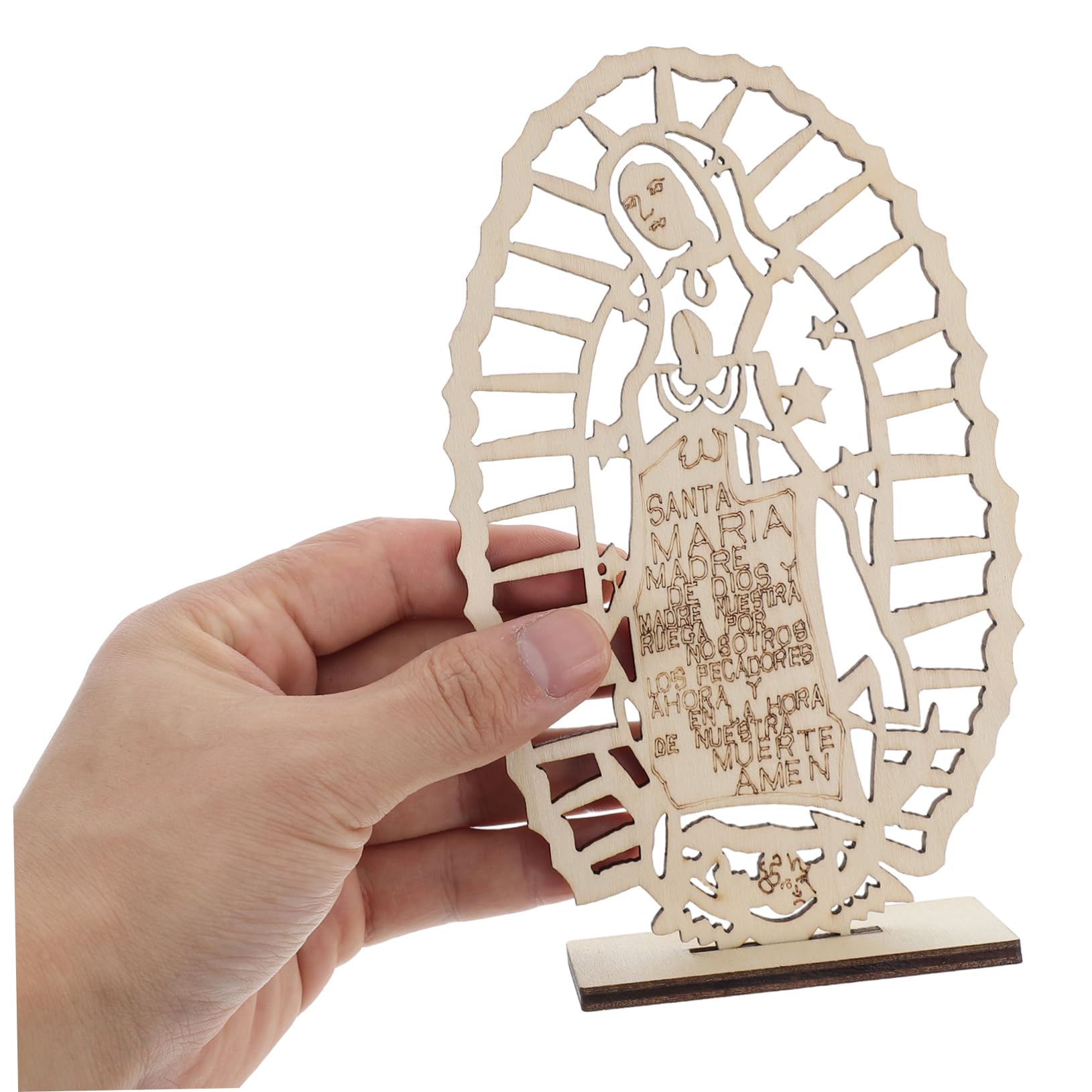 16stücke Teiliges Holz-tischdekoration Für Taufe Und Babyparty Stilvolle Religiöse Mittelstücke Für Hochzeiten Und Feierlichkeiten Elegante Baptism-dekoration Für Besondere