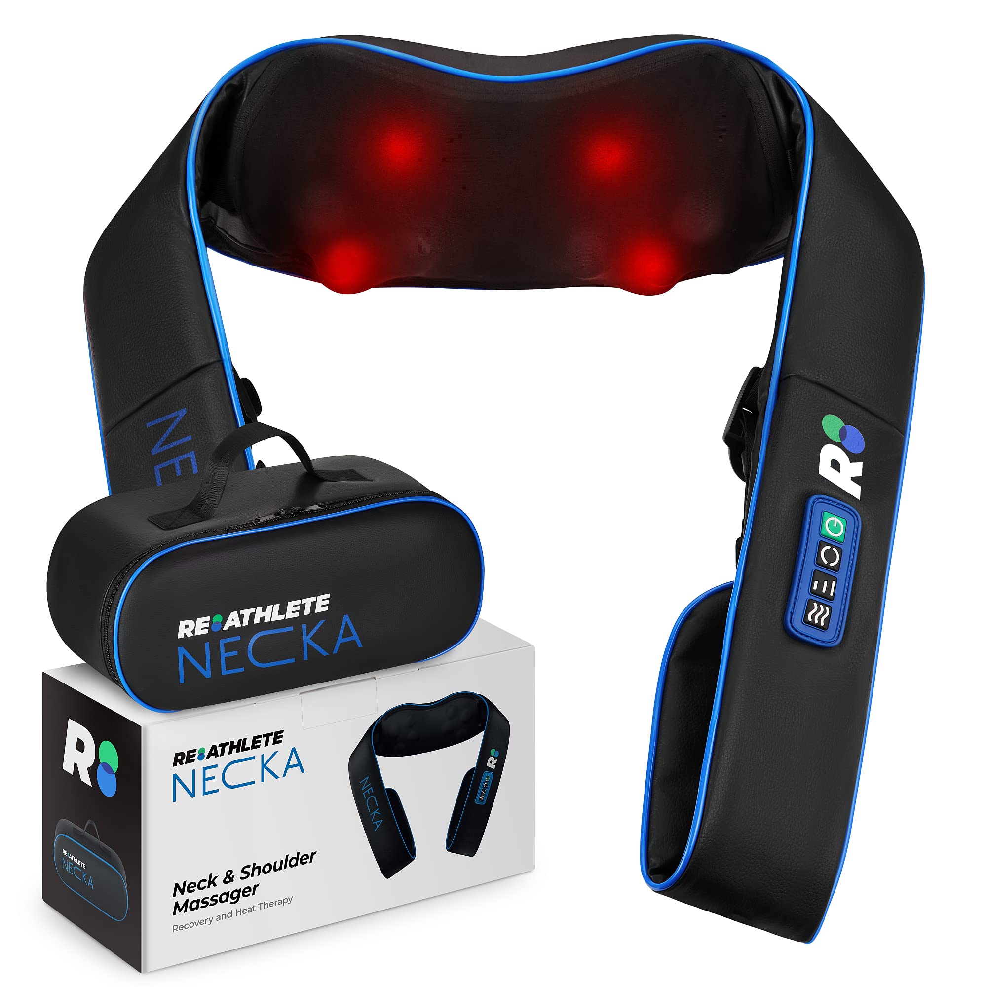 REATHLETE NECKA Masseur rechargeable pour le cou et le dos avec chaleur