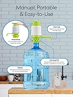 Vista 7 de Brio Bomba de agua potable manual universal (verde)