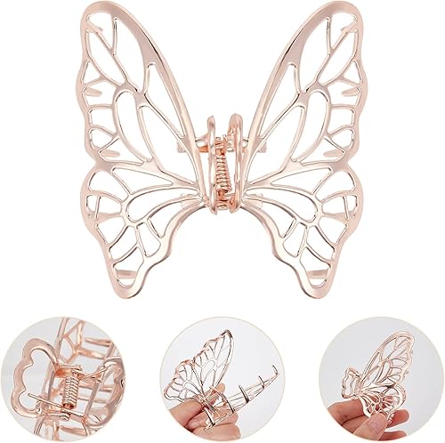 Miniatura 10 de PLIGREAT 6 pinzas elegantes para el cabello, pinzas coloridas para el cabello, pinzas para el cabello de boda, pinzas para el cabello para atrapar