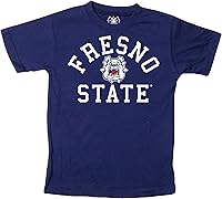 Vista 54 de Wes and Willy Camiseta de algodón orgánico de manga corta para niños de la NCAA