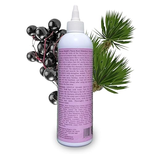 Miniatura 4 de Champú para el crecimiento del cabello con raíz de yuca antipicazón sin sulfato  Reduce la caída del cabello durante el día de lavado, para