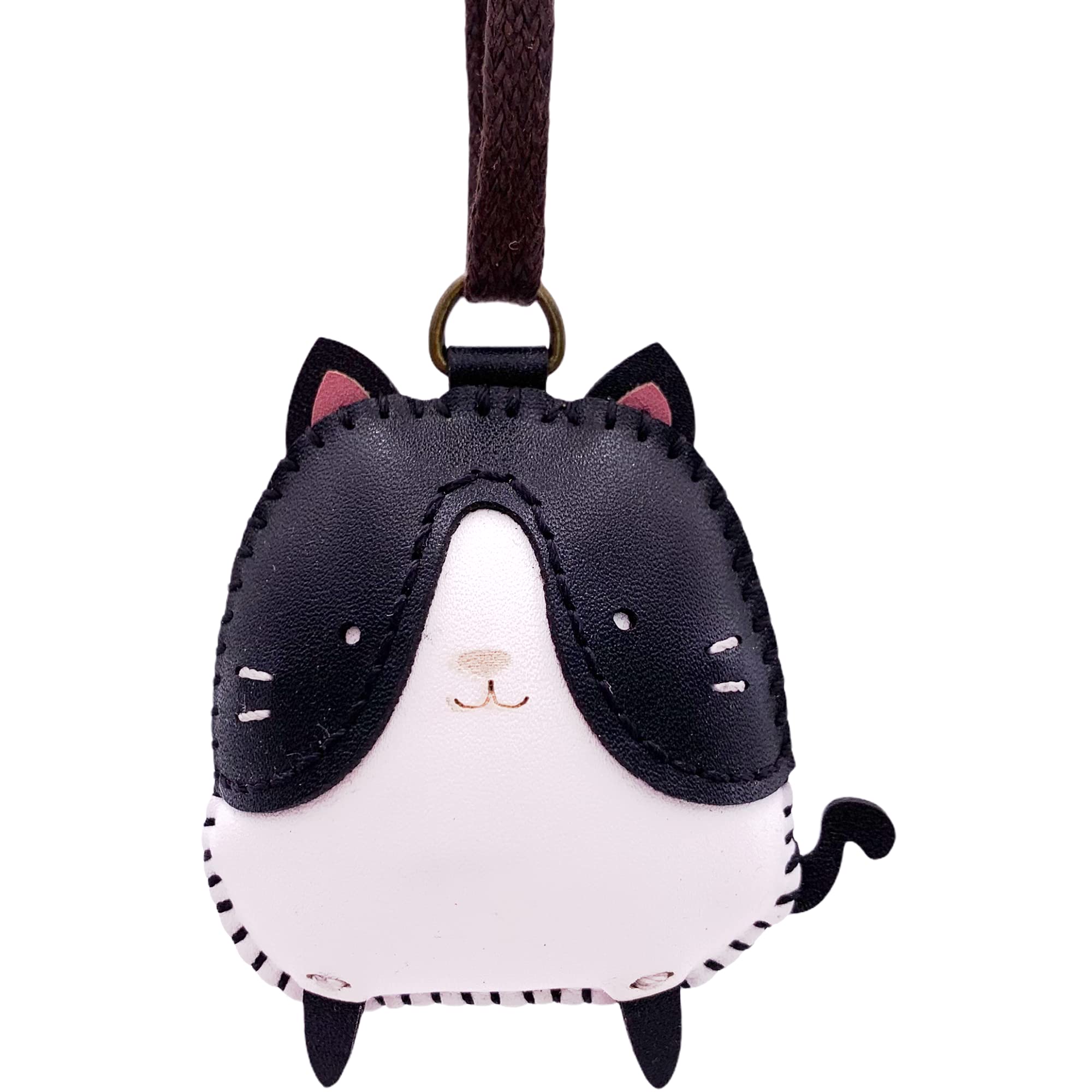 immi Anhänger Schwarze Katze Taschenanhänger, liebevoll handgefertigt