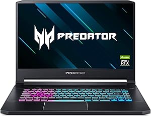 Acer Predator Triton 500 Thin & Light Gaming Laptop, Intel Core i7-9750H, GeForce RTX 2060 with 6GB, 15.6