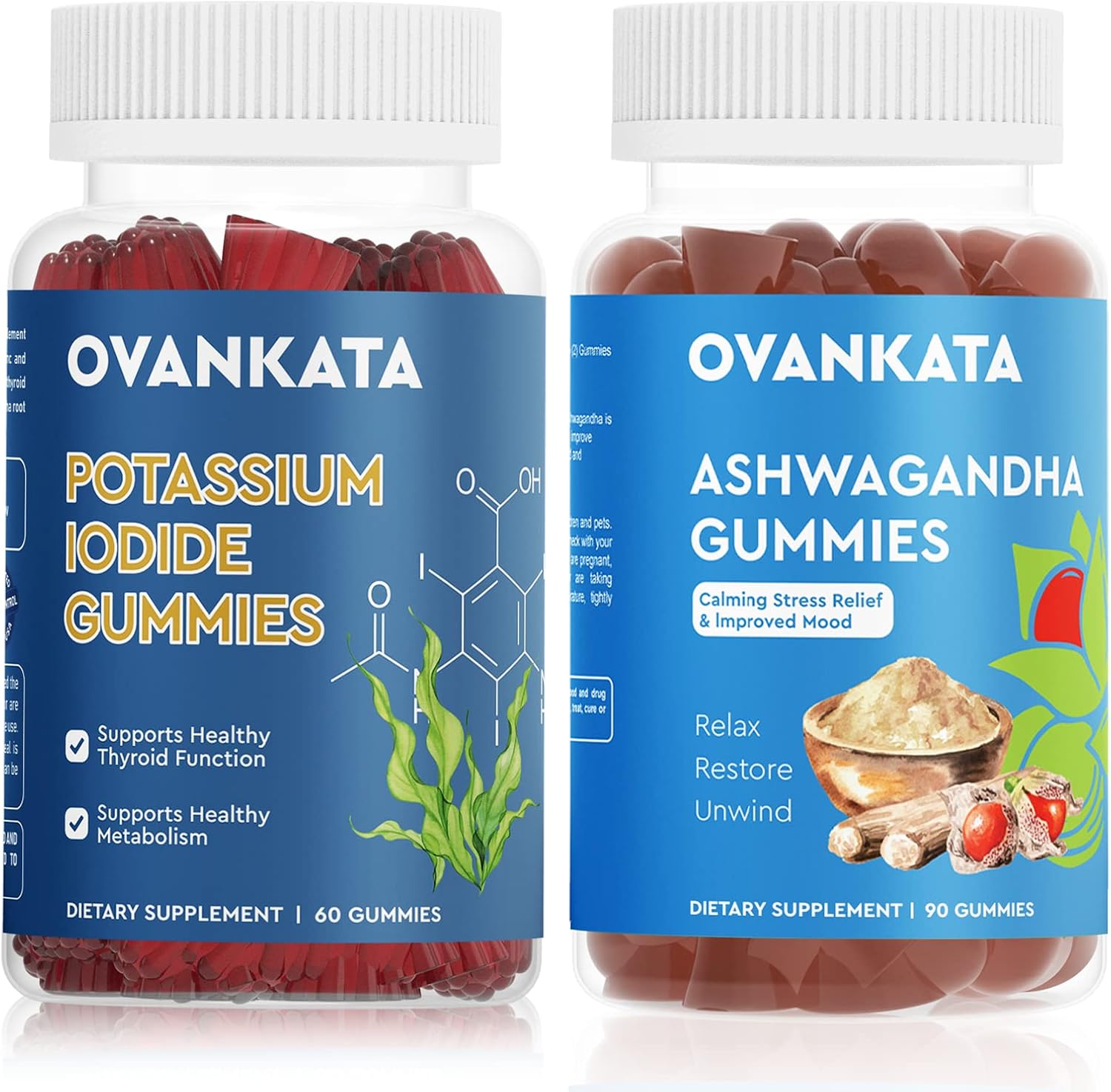 Potassium Gummies & Ashwagandha Gummies Health & Household