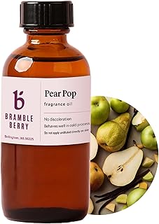 Pear Pop Fragrance Oil 2 oz | Crisp Pear and Sparkling Fizz Scent for Soap Making, Candles, Lotion, Bath Bombs & Perfume | Skin Safe, Vegan, Paraben & Phthalate Free, DIY Craft Essential