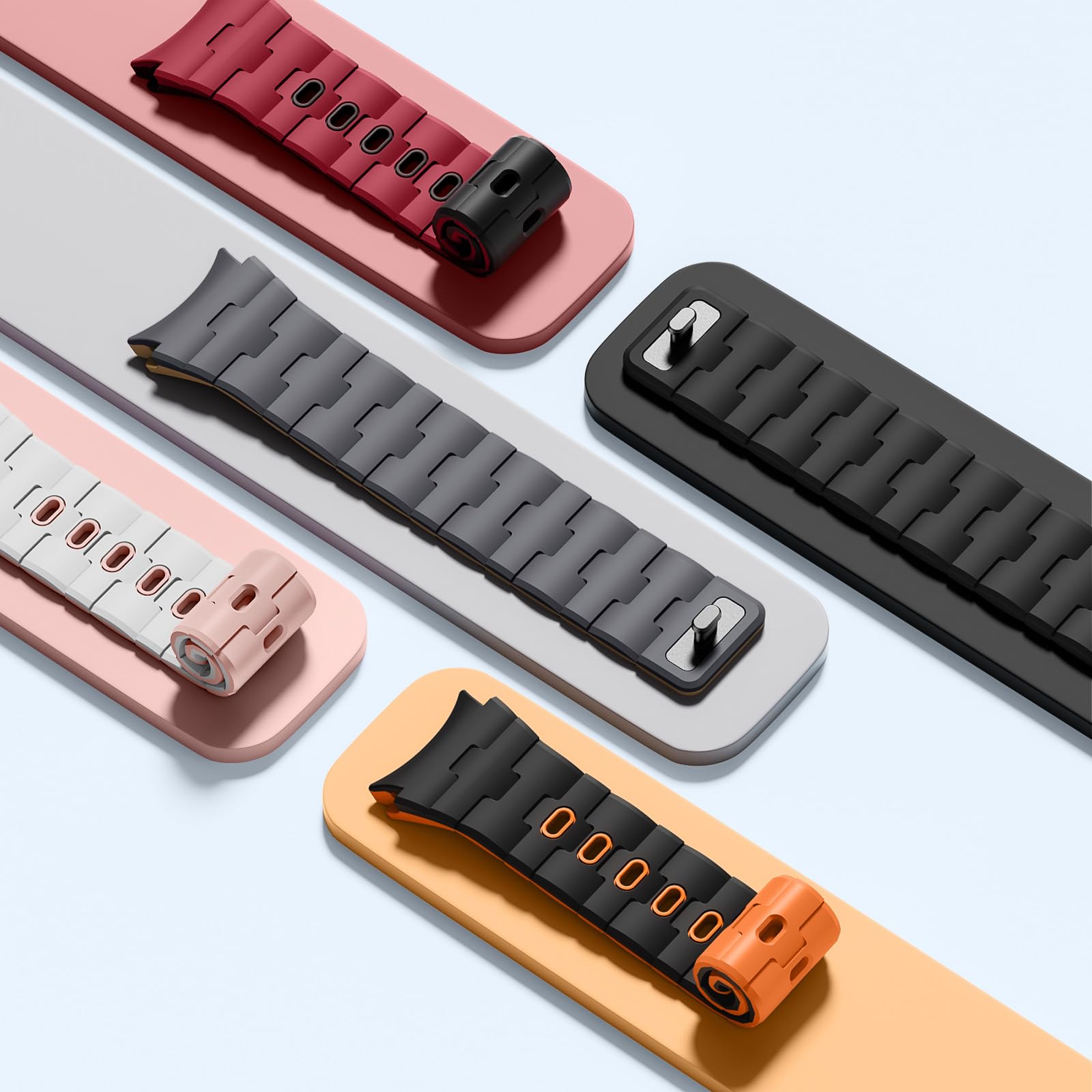 Bandletic Bracelet Compatible avec Samsung Galaxy Watch 7/6/4/5 40/44mm