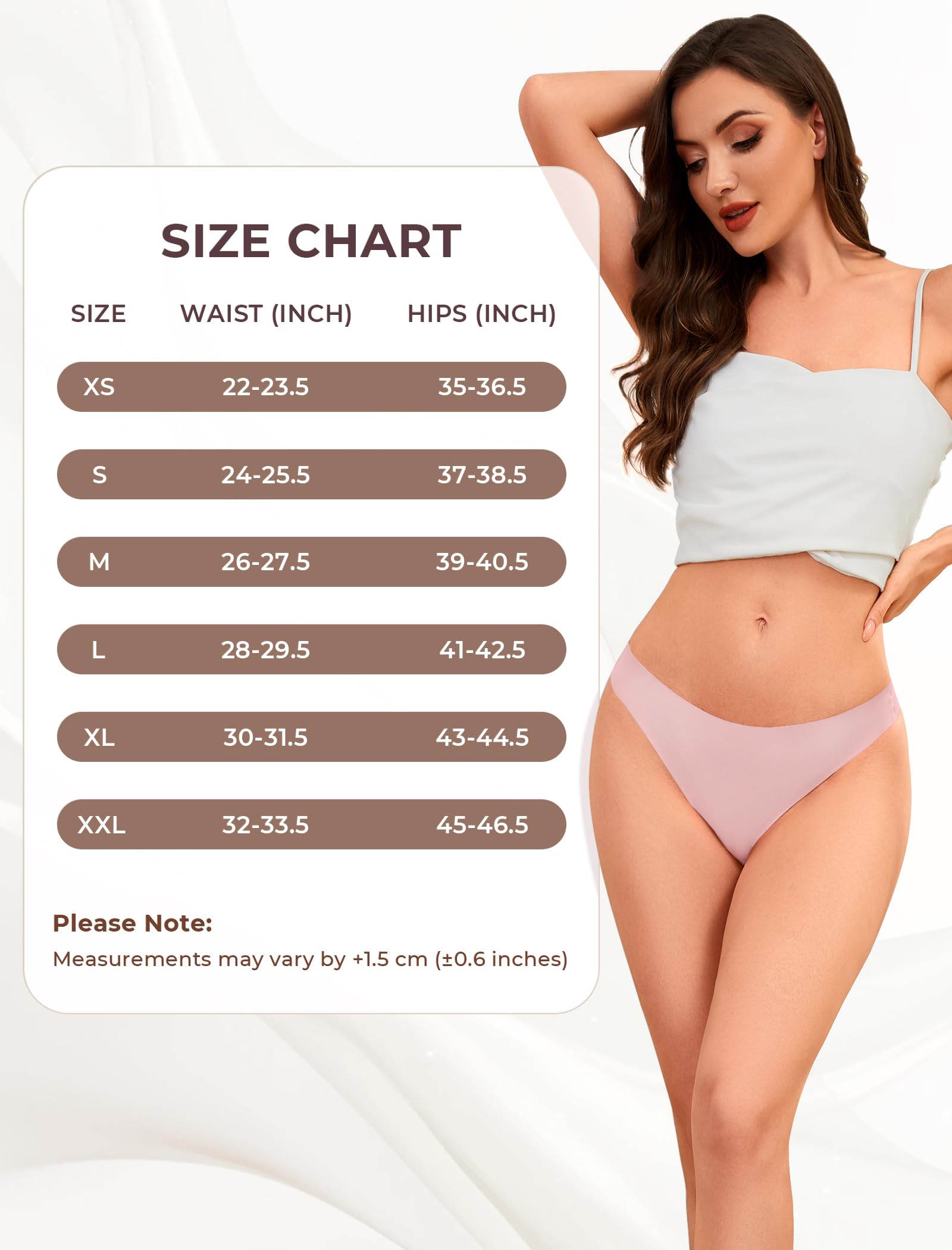 VOENXE Tangas Mujer Pack,Sin Costuras Bragas Mujer,Invisible Braguitas LenceríA BrasileñAs,Microfibra Ropa Interior,Women Underwear Seamless,Deportivos Thong CóModos Sexy Laser Panties,Paquete De 5