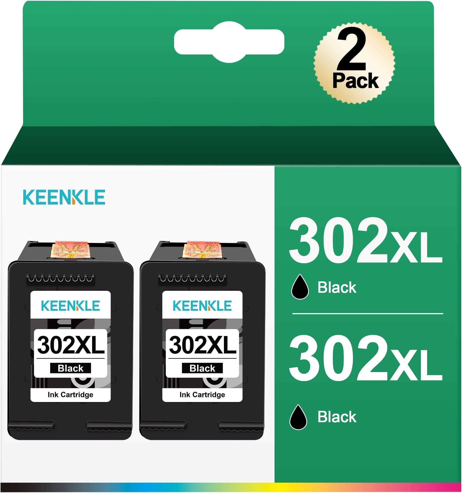 HP 302 Multipack Original Printer Cartridges (for HP Deskjet 1110/2130