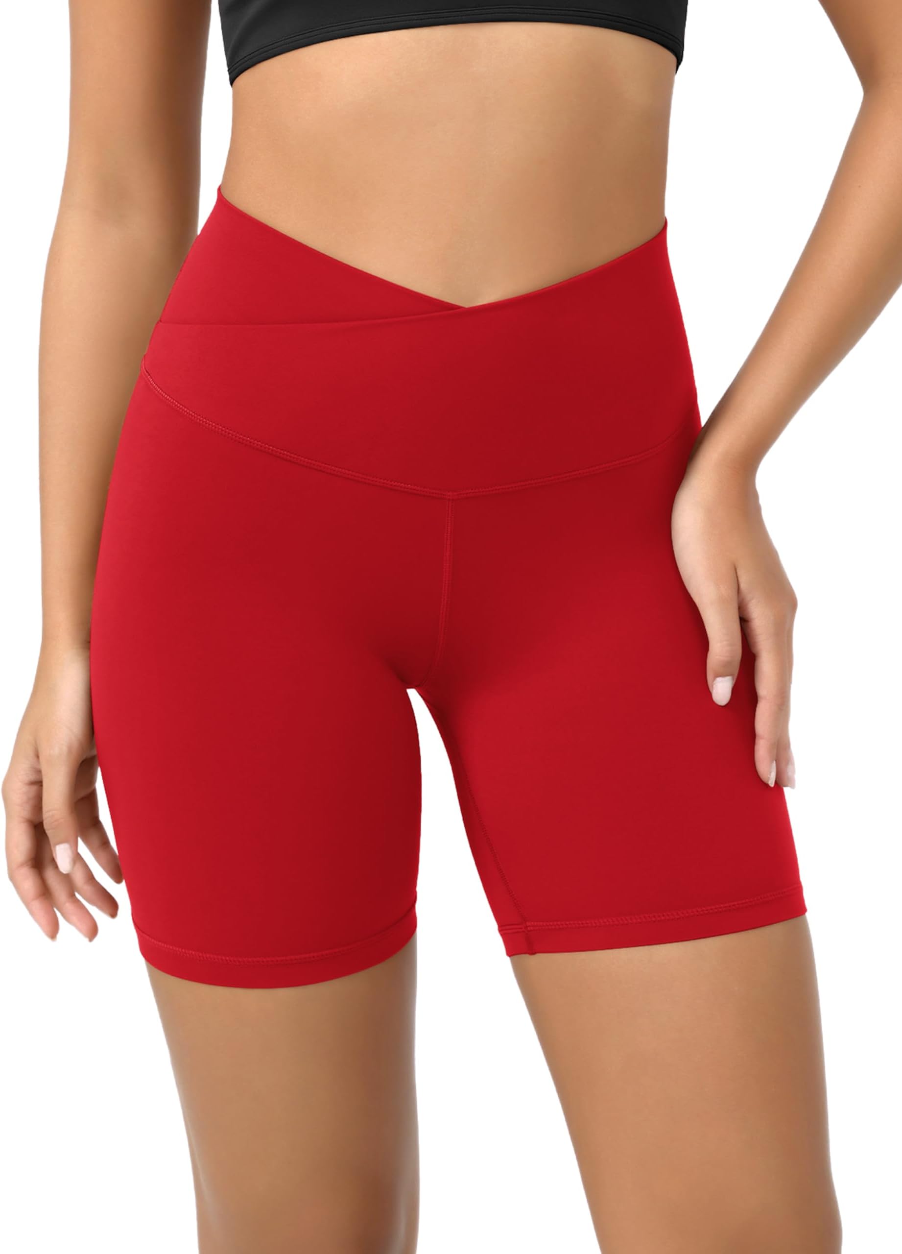 adidas red bike shorts