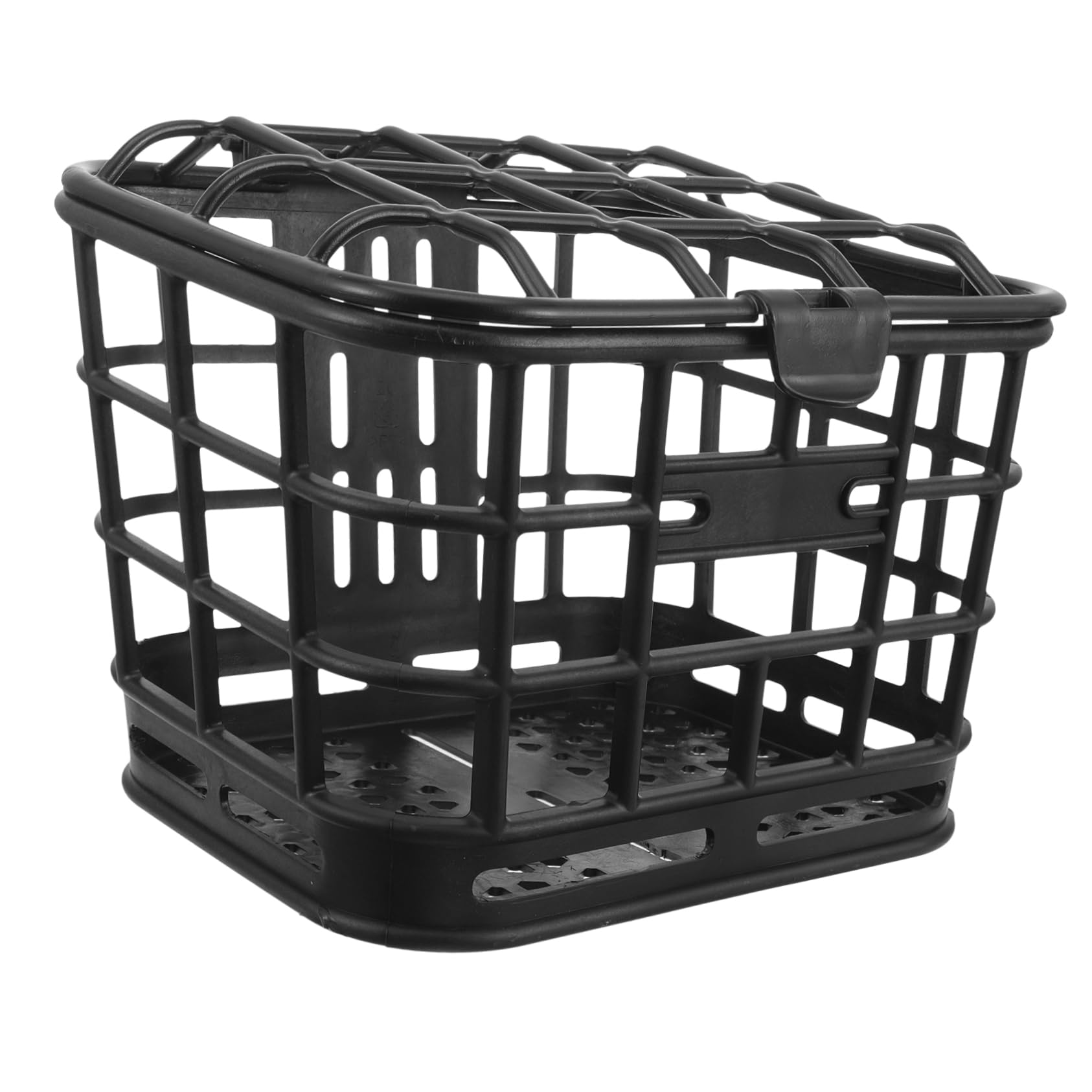 Mipcase Large Capacity Plastic Bike Basket with Strong Load-Bearing Front Handlebar Mount for Cycling, Convenient and Sturdy Bicycle Accessory for Everyday Use