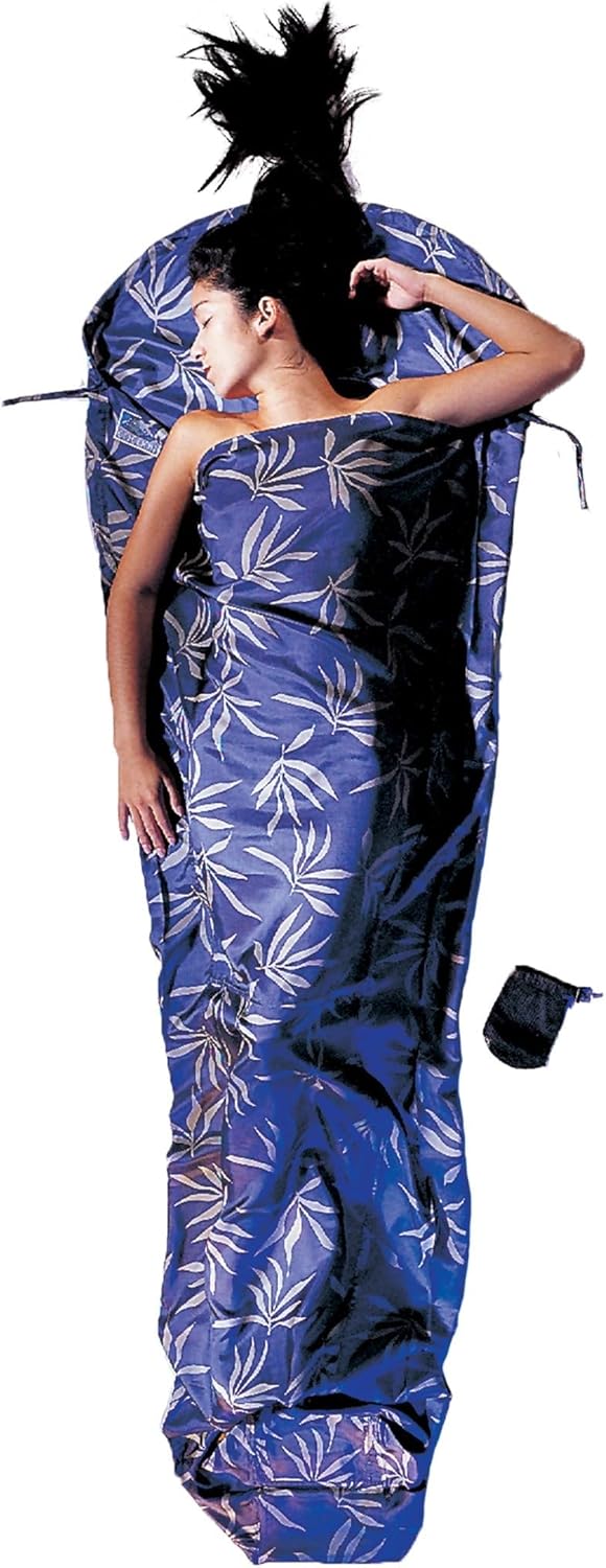 COCOON - Premium - Womens Silk MummyLiner - Leaves