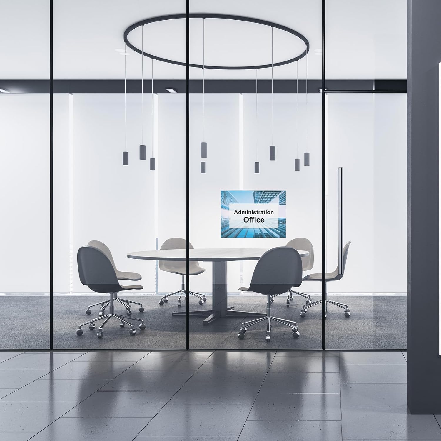 24 Pack Acrylic Wall Mounted Sign Holder Horizontal Plastic Clear Frames No Drilling Wall Mounted Sign Holder with Adhesive Tape for Displaying Document Flyer Poster(Horizontal Style,5 x 7 Inch) - Image 7