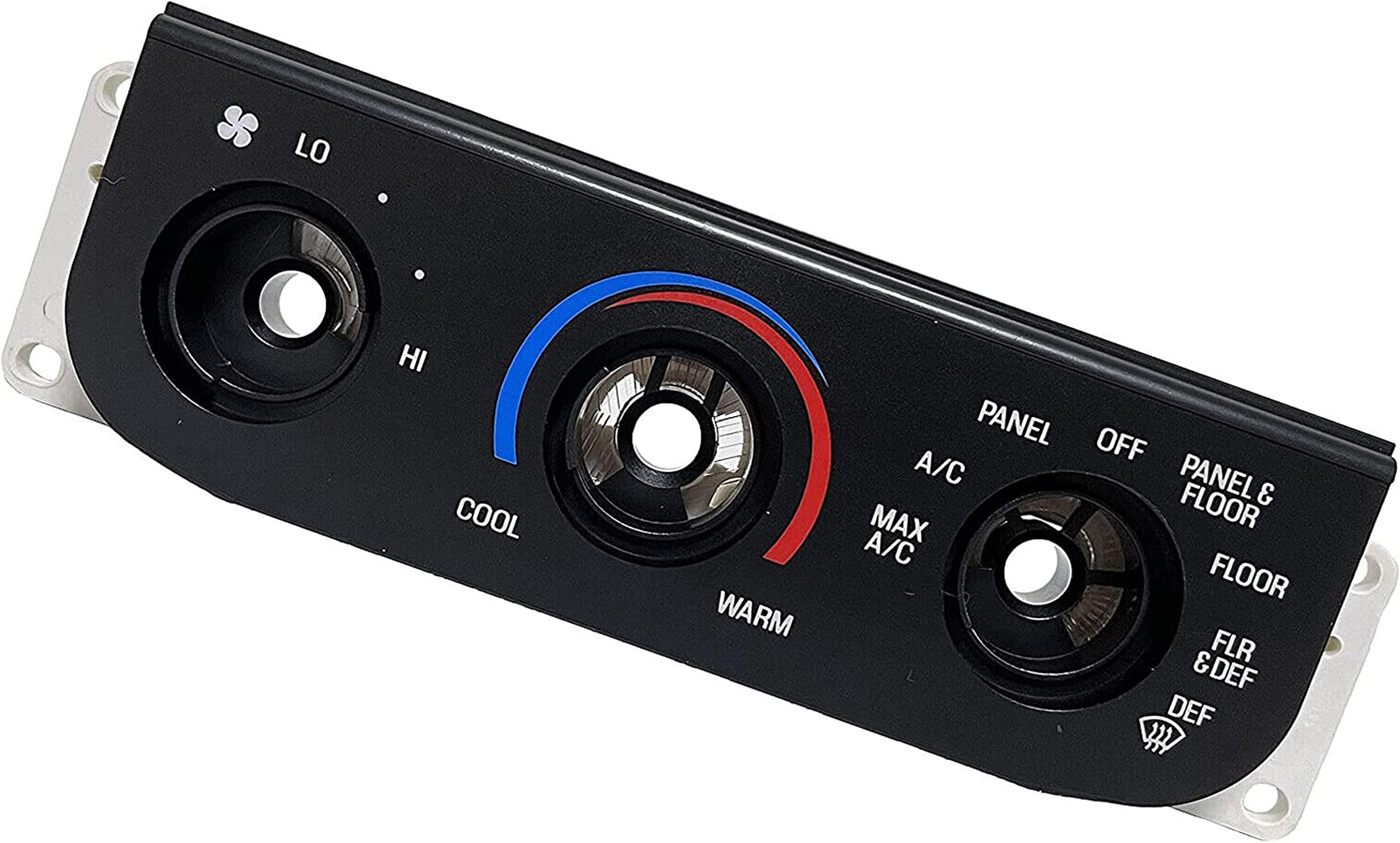 AC Heater Control Panel for 1999-2004 Ford F-150 Heritage 1999 Ford F-250 Super Duty 2L3Z19980BA 2L3Z-19980-BA YL3H19E764A 1L2Z19986AA Only Plate Without Switches