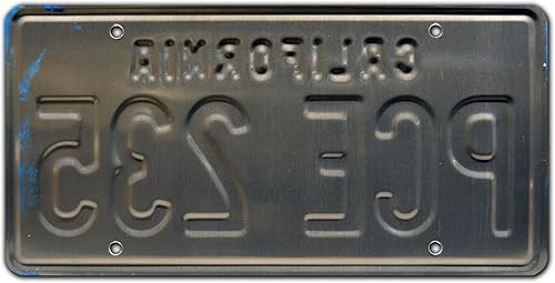 Miniatura 2 de Stranger Things  PCE 235  Placa de matrícula estampada de metal