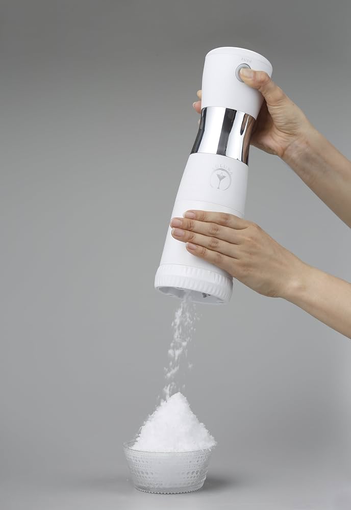 Amazon | KI-4685W [LULUNA フローズンスイーツメーカー スノー