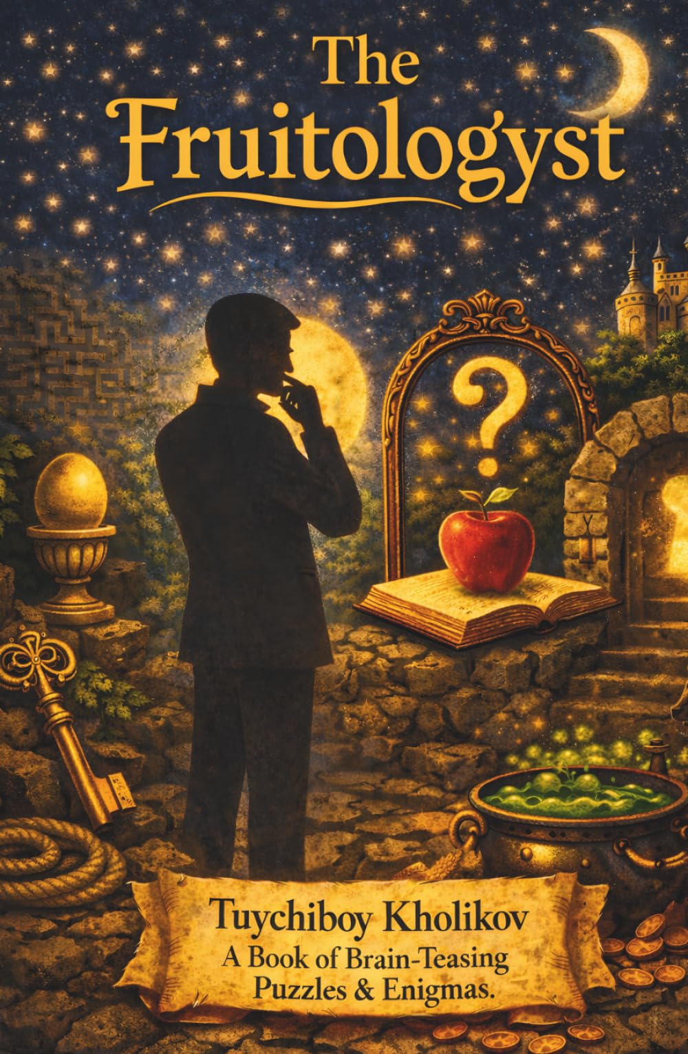 The Fruitologyst: A Grown-Up Riddle Book with 150 Brain-Teasing Puzzles, Clever Wordplay, and Fun Challenges for Adults & Teens