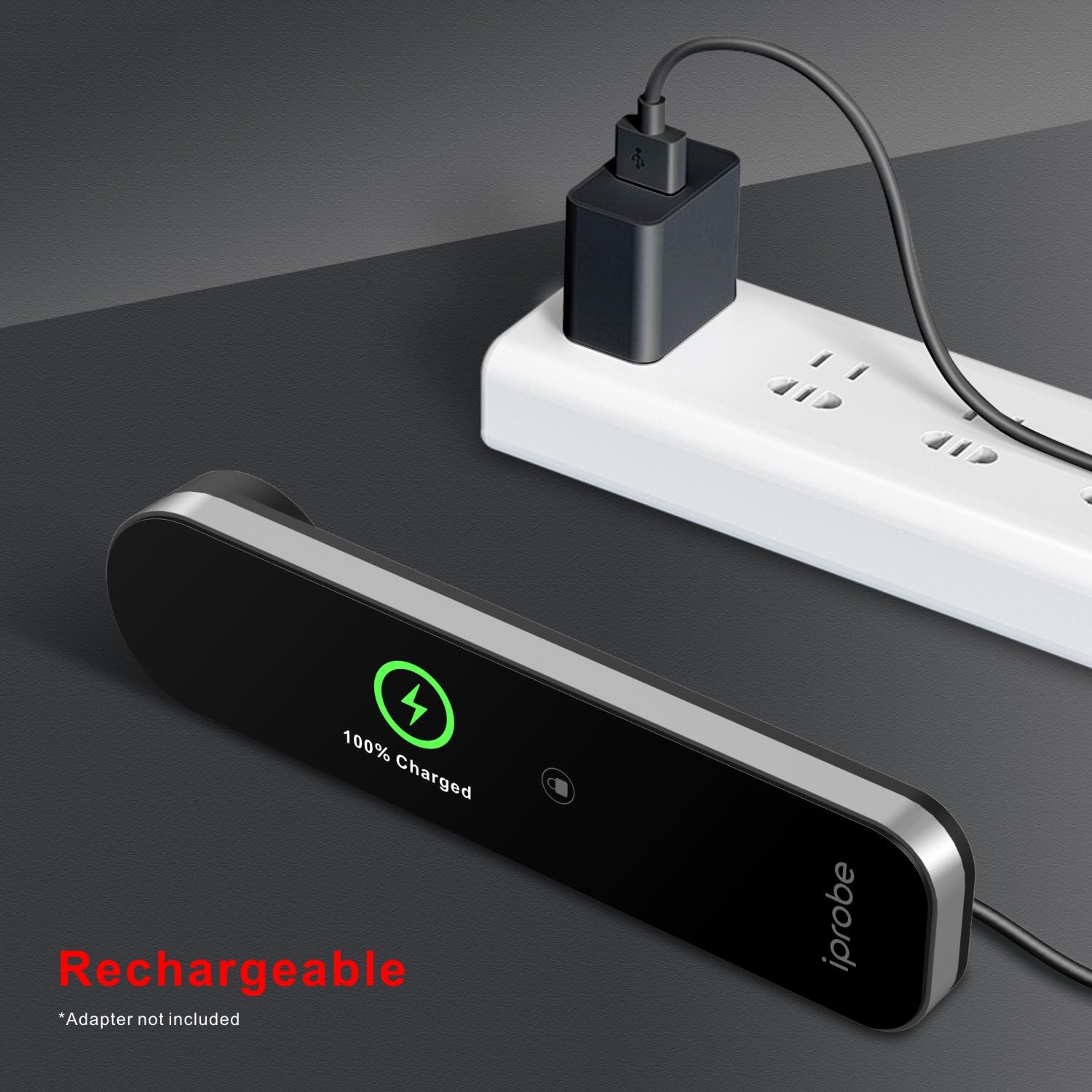 Termómetro de carne de lectura instantánea ultrarrápida de 0,5 s, pantalla TFT a color, precisión de ± 0.-15.0 °C, impermeable IP67, recargable