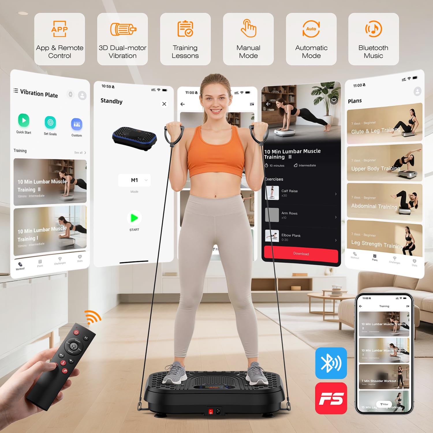Test de la plaque vibrante AXV pour fitness : efficacité et perte de poids