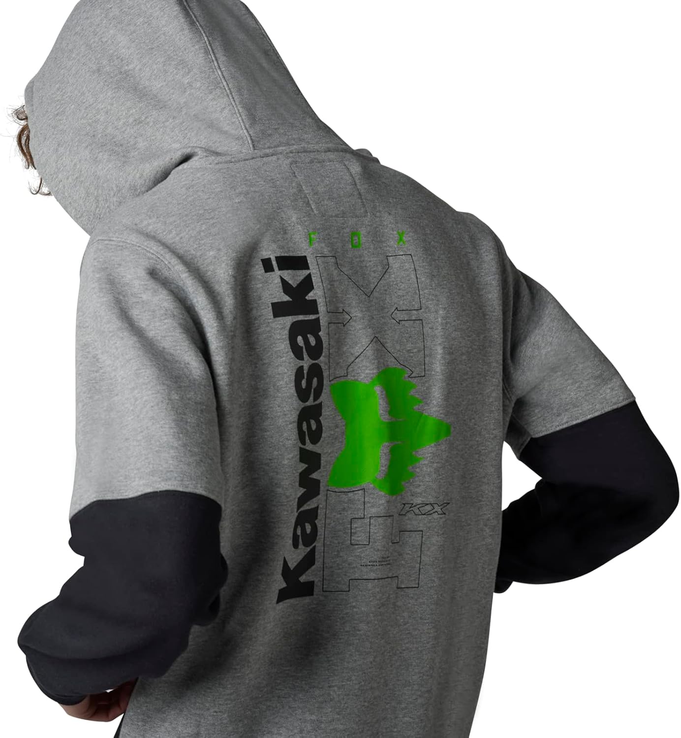 Fox Racing Men's Fox X Kawi Zip Fleece Hoodie