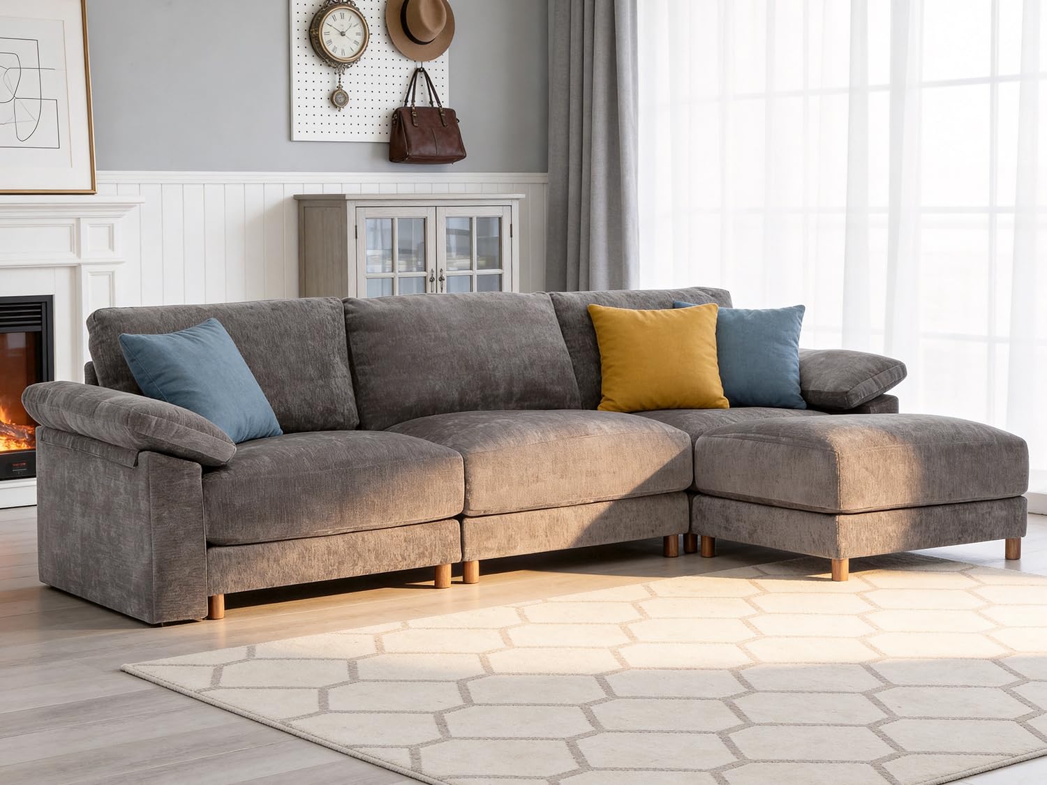YI DANICA Oversized Cloud Sectional