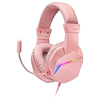 MARSGAMING MH122, Cuffie da Gioco Over Ear FRGB con Microfono